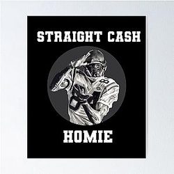 Randy Moss, Funny Vikings Patriots Gift, Football Novelty, Awesome, Cool, Hilarious Gag Poster