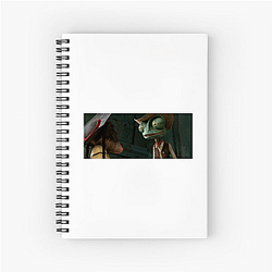 Rango stars Johnny Depp Rango Notebook