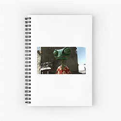 Rango is about a chameleon Rango Notebook