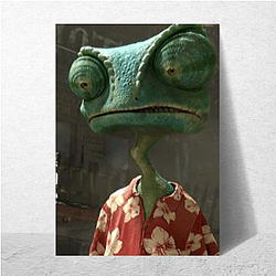 Rango is about a chameleon Rango Posters