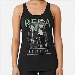 Art Reba McEntire Racerback Tank Top
