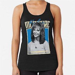 Art - Reba McEntire Racer Back Tank Top