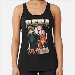 Art Reba McEntire Racerback Tank Top