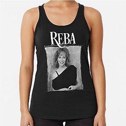 Art Reba McEntire Racerback Tank Top