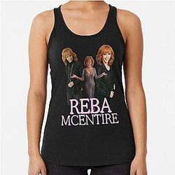 Art Reba McEntire Racerback Tank Top
