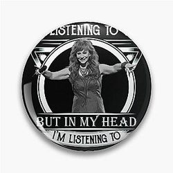 Art Reba McEntire Pin