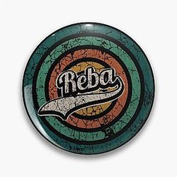 Art Reba McEntire Pin