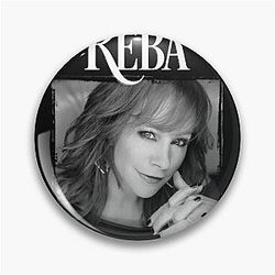 Art of Reba McEntire Pin