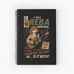 Art Reba McEntire Notebook