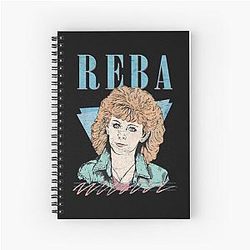 Art by Reba McEntire Spiral Notebook