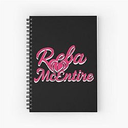 Art by Reba McEntire Spiral Notebook