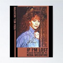 Art Reba McEntire Poster