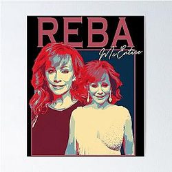Art Reba McEntire Poster