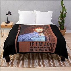 Reba McEntire Throw Blanket
