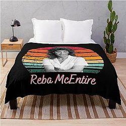 Art Reba McEntire Throw Blanket