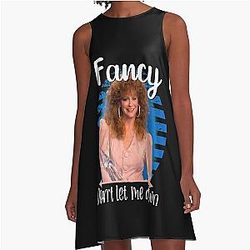 Art Reba McEntire A Line Dress