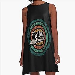 Art A Reba McEntire A-Line Dress