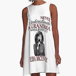 Art by Reba McEntire A Line Dress