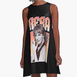 Art - Reba McEntire A-Line Dress