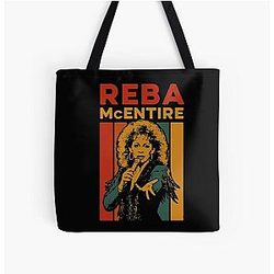 Art Reba McEntire All Over Print Tote Bag