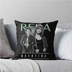 Art by Reba McEntire Throw Pillow
