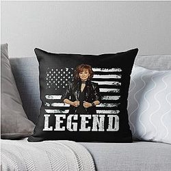 Reba McEntire Throw Pillow