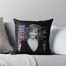 Art Reba McEntire Throw Pillow