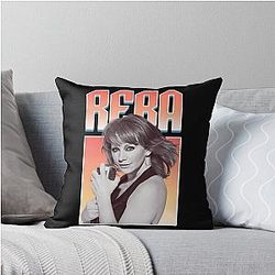 Art Reba McEntire Throw Pillow