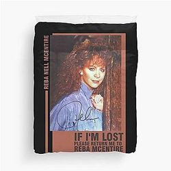 Art Reba McEntire Duvet Cover