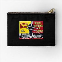 Retro Poster Rebel Without A Cause Zipper Pouch