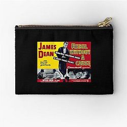 Retro Poster Rebel Without a Cause Zipper Pouch