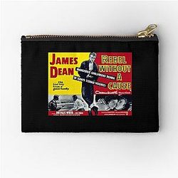 Retro Poster - Rebel Without Cause - Zipper Pouch