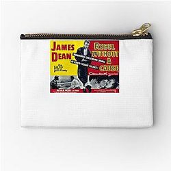 Retro Poster Rebel Without A Cause Zipper Pouch