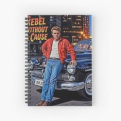 Rebel Without a Cause  Classic Movie Art Notebook