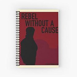Inspired by Rebel Cause Spiral Notebook