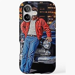 Rebel With a Cause - James Dean Classic Movie iPhone Tough Case
