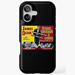 Retro Poster - Rebel Without A Cause iPhone Tough Case