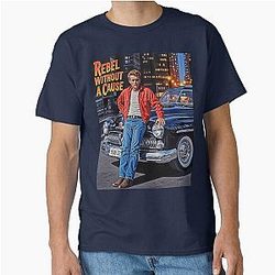 Rebel Without a Cause - James Dean Classic Movie T-Shirt