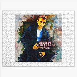 Rebel with a Cause 65 Years Jigsaw Puzzle