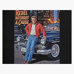 Rebel Without a Cause - James Dean Classic Movie Poster Puzzle