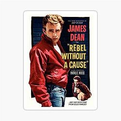 Rebel Without A Cause Sticker