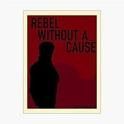 Inspirated by Rebel Without A Cause Photographic Print