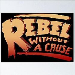 James Dean Rebel Without a Cause Poster