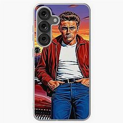 Rebel Without a Cause James Dean Reimagined Movie Poster Art Samsung Galaxy Soft Case