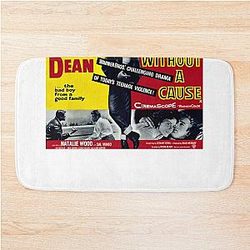 Retro Poster Rebel Without A Cause Bath Mat