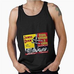 Retro Poster - Rebel Without A Cause - Tank Top