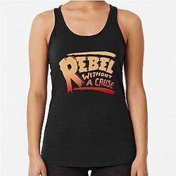 James Dean Rebel Without Cause Racerback Tank Top