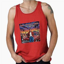 Rebel Without a Cause James Dean Reimagined Movie Poster Art Tank Top