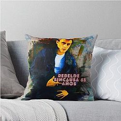 Rebel without a cause Throw Pillow