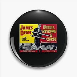 Rebel Without Cause - No Transparency Pin